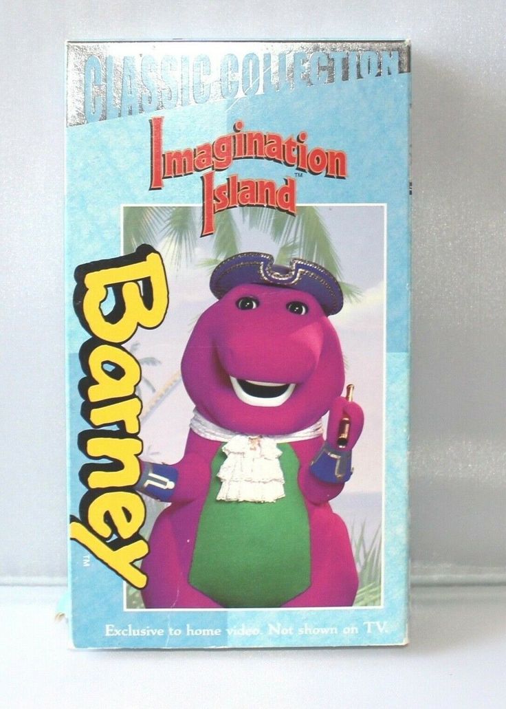 Barney Imagination Island Classic Collection VHS Video Tape Only Sing ...