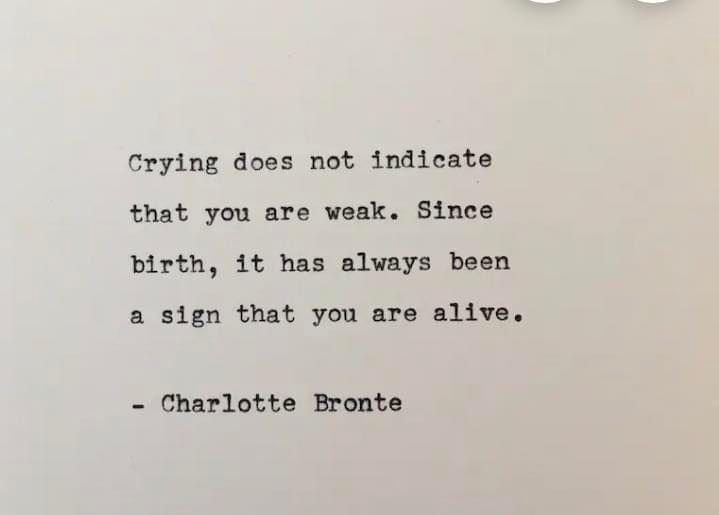 a quote from charlotte brontee about trying to decide if it is true or false