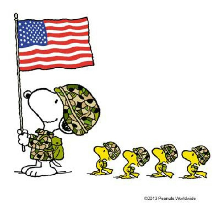 a cartoon character holding a flag with ducklings in front of it and the american flag