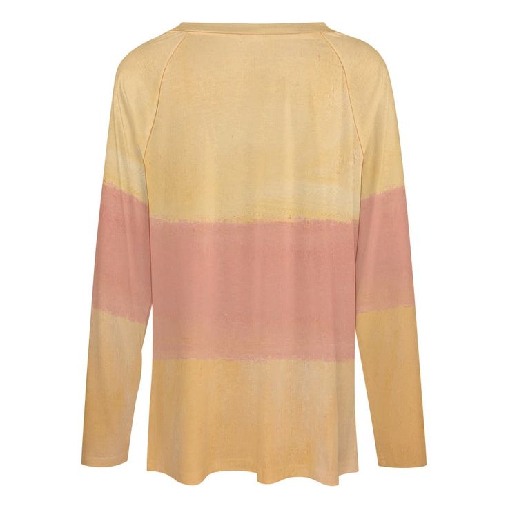 Step into the world of abstract art with our MARK ROTHKO - ABSTRACT ART - LONG SLEEVE LOOSE TEE FOR HER. Embrace the perfect fusion of comfort and style with this women's Long Sleeve Loose Tee, meticulously crafted to elevate your wardrobe effortlessly. This tee is a true epitome of luxury, blending 95% polyester and 5% spandex to offer a sumptuously soft feel against your skin. The optimal stretch ensures unrestricted movement throughout your day without compromising on style. Indulge in the ti Relaxed Fit Graphic Print Tops With Raglan Sleeves, Raglan Sleeve Tops With Graphic Print In Relaxed Fit, Artistic Long Sleeve Top For Summer, Artistic Long Sleeve Summer Top, Casual Pink Tops With Abstract Print, Casual Pink Top With Abstract Print, Casual Long Sleeve Tops With Abstract Print, Pink Long Sleeve Tops With Abstract Print, Artistic Multicolor Relaxed Fit Tops