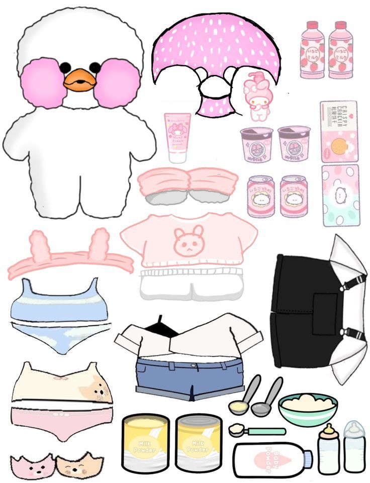 Patito para imprimir °ʚ♡ɞ° in 2024 | Paper doll template, Paper dolls ...