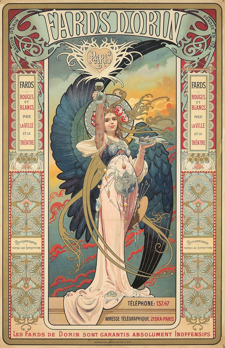 an advertisement for the paris opera, featuring a woman in white dress holding a bird