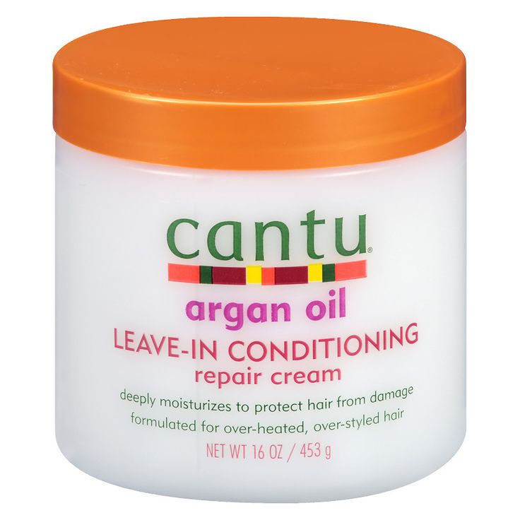 Cantu Argan Oil Leave in Conditioning Repair Cream, 16 Ounce Cantu For Natural Hair, Shea Butter Cream, Coconut Oil Hair Mask, Argan Oil Hair, Pelo Afro, Coconut Oil Hair, Repair Cream, Hair Breakage, Hair Repair