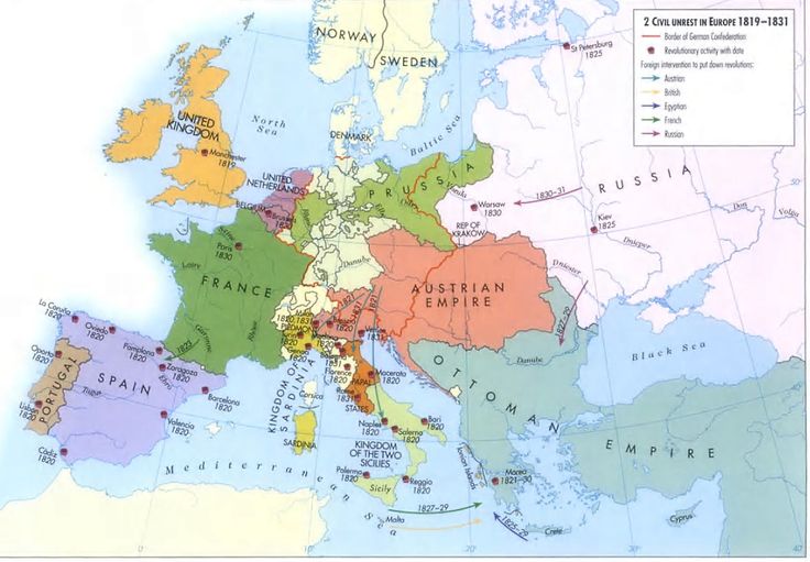 a map of europe showing the major cities and their territorial boundaries, as well as some important points of interest