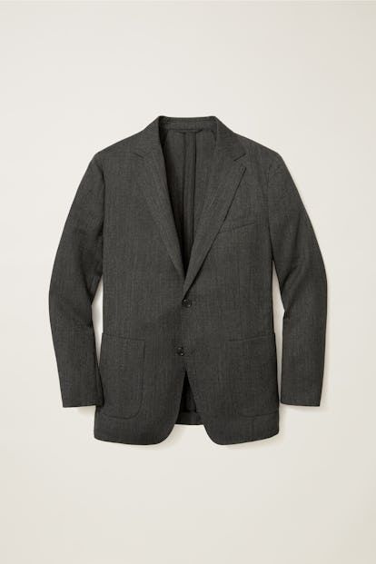 Unconstructed Italian Wool Blazer | Bonobos Classic Wool Single-button Blazer, Wool Tuxedo Style Single-breasted Blazer, Classic Wool Single-breasted Blazer, Wool Double-breasted Blazer With Notch Lapel, Bespoke Wool Single-breasted Blazer, Wool Blazer, Types Of Shirts, Blazer, Wool