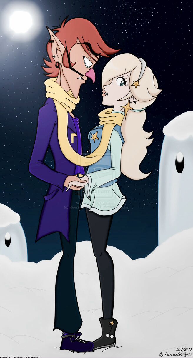 Rosalina And Waluigi And Clare