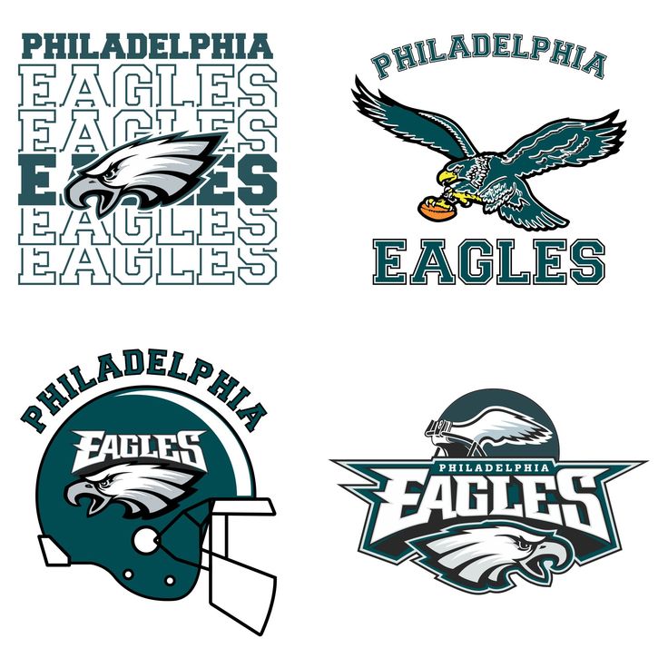 NFL Emblems - 10 Free PDF Printables | Printablee | Philadelphia eagles ...