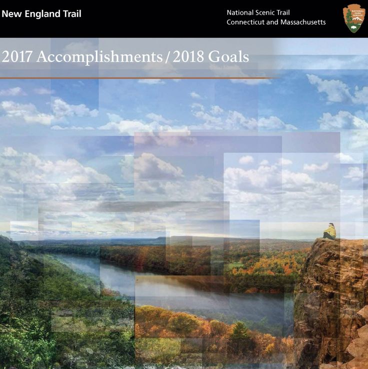 a collage of photos with the words new england trail accomplishments / 2013 goals