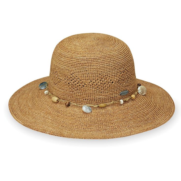 Ojai – Wallaroo Hat Company Casual Brimmed Crochet Hat With Upf 50+, Casual Crochet Hat With Upf 50+ And Brimmed Shape, Bohemian Sun Hat For Vacation In Warm Weather, Woven Sun Hat For Summer, Lightweight Beachy Hat, Beachy Lightweight Hat, Wide Brim Summer Beach Hat, Summer Travel Sun Hat Made Of Toquilla Straw, Beachy Sun Hat For The Beach