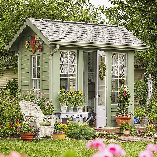 Cottage Style Garden Shed Designs