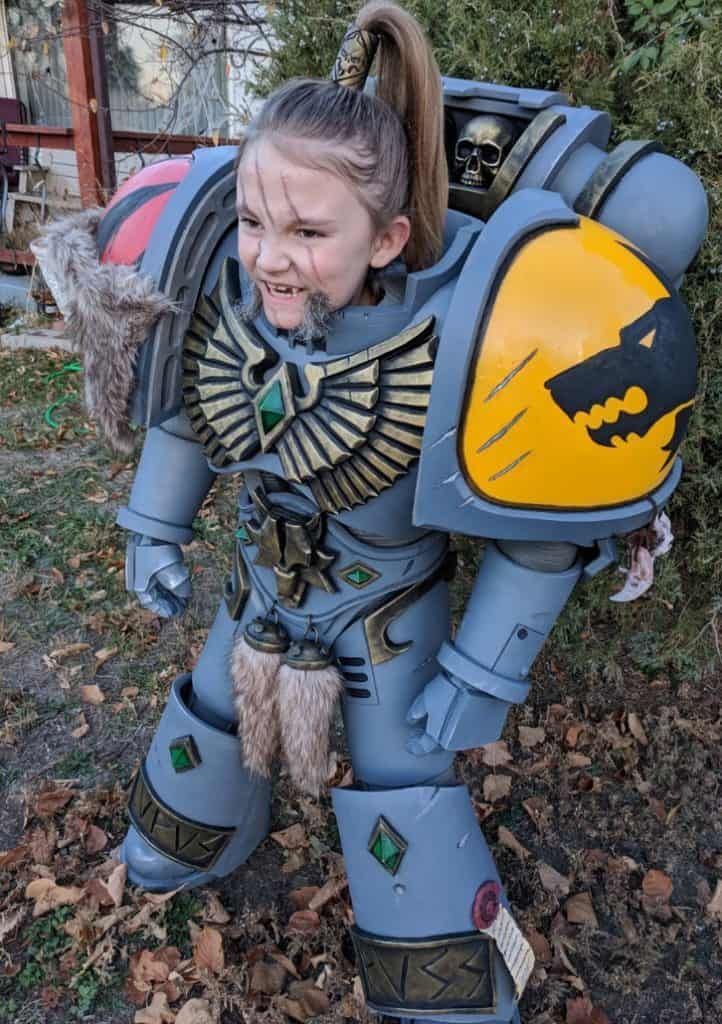 From Tabletop To IRL: Top Warhammer Cosplays of the Decade - Spikey Bits Space Marine Cosplay, Warhammer 40k Space Wolves, Kid Costume, Armadura Cosplay, Space Wolf, Warhammer 40k Memes, Cosplay Armor, Warhammer 40k Art, Epic Cosplay