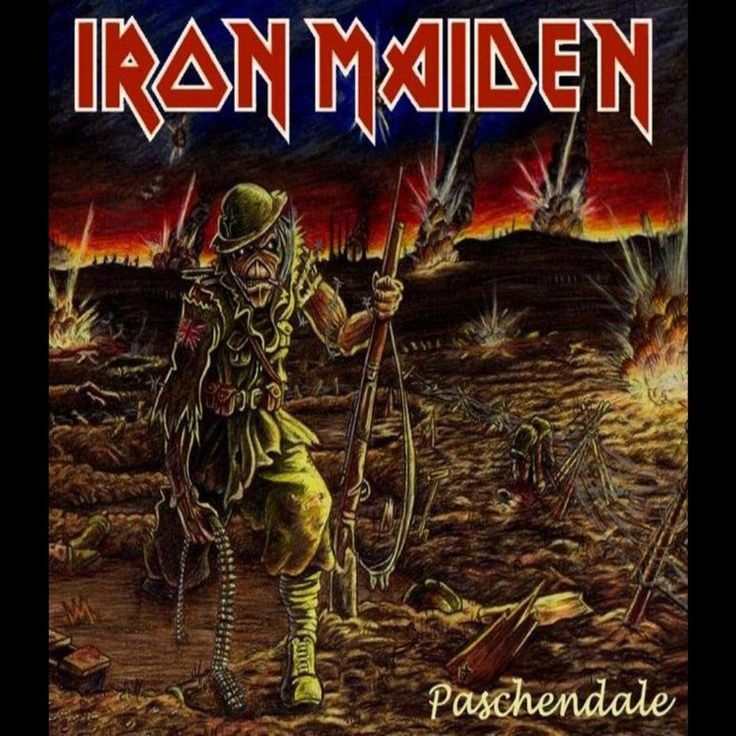 the cover art for iron maiden's new album, pancrendale by iron maiden