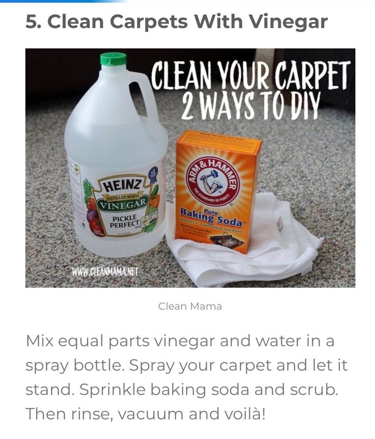 a bottle of cleaner next to a cleaning cloth and a canister with vinegar on it