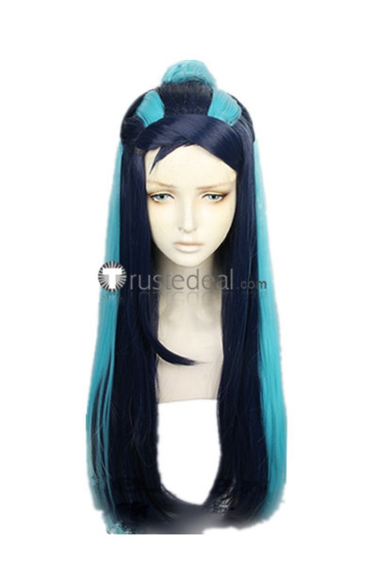 Pokemon Sword and Shield Gym Leader Nessa Cosplay Costume Costume Wigs ...