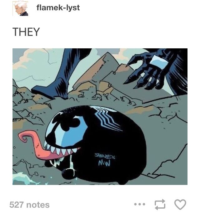 I WANT ONE | Venom comics, Marvel funny, Marvel venom