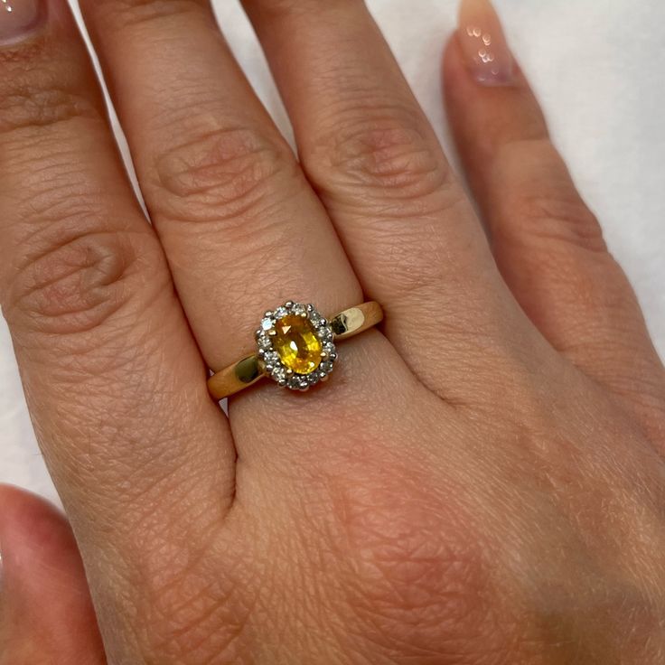 Yellow Sapphire Ring Size 6 Yellow Sapphire Ring, Yellow Sapphire Rings, Ring Color, 14k Gold Ring, Yellow Sapphire, Womens Jewelry Rings, Sapphire Ring, Gold Ring, Limited Time