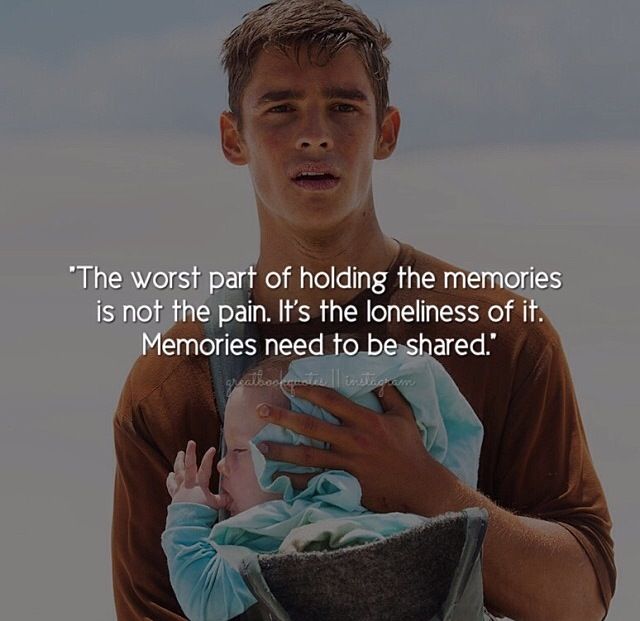 a man holding a baby in his arms with a quote about the meaning behind it