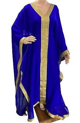 Premium Quality MOROCCAN DUBAI KAFTANS ABAYA DRESS VERY FANCY LONG GOWN MS 0503, Dresses Gold Floor-length Kaftan For Festive Occasions, Moroccan Dress, African Traditional Dresses, Moroccan Caftan, Dresses Royal, Abaya Dress, Fabric Colour, Islamic Clothing, Royal Blue Dresses