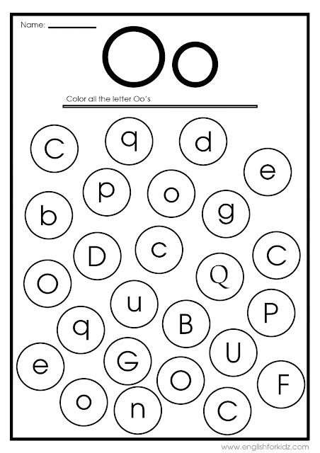 the letter c worksheet is shown in black and white with circles on it