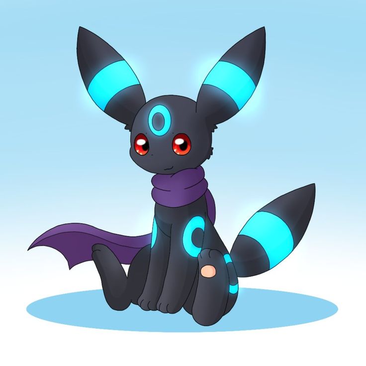 Shiny Umbreon | Pokemon umbreon, Pokemon eeveelutions, Eevee cute