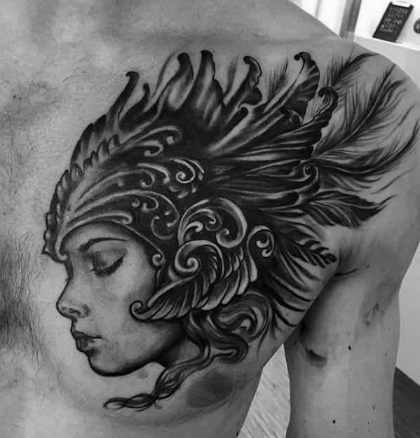 25 exquisite valkyrie tattoo designs that will give you strength