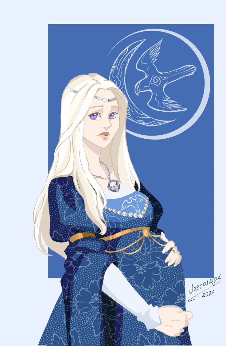 Aemma Arryn in 2024 | Targaryen art, Game of thrones artwork, Game of ...