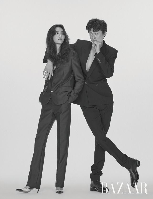 Kim Won Jung and Kwak Ji Young for Harper’s Bazaar Korea August 2018 ...