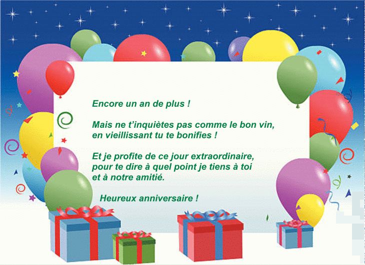 Quel Texte et Carte pour lui Souhaiter un Joyeux Anniversaire ? 10 ...