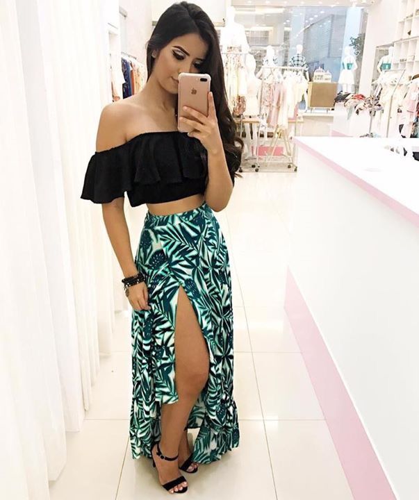 Elegante Casual, Pinterest Outfits, Maxi Skirts, Dresses For Teens, Spring Summer Outfits, Look Chic, Outfits Casuales, Moda Fashion, Playsuit