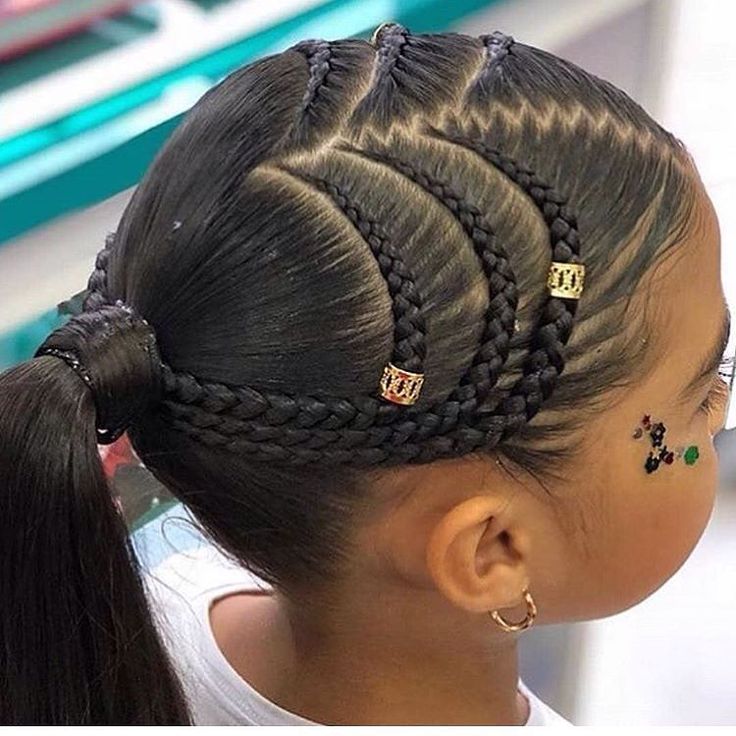 braided ponytail Cornrows With Weave, Hairstyles Videos Tutorials, Blonde Hair Tan Skin, Braids Kids, Hair Tan Skin, Tan Skin Blonde Hair, Braids Ponytail, Kid Hair