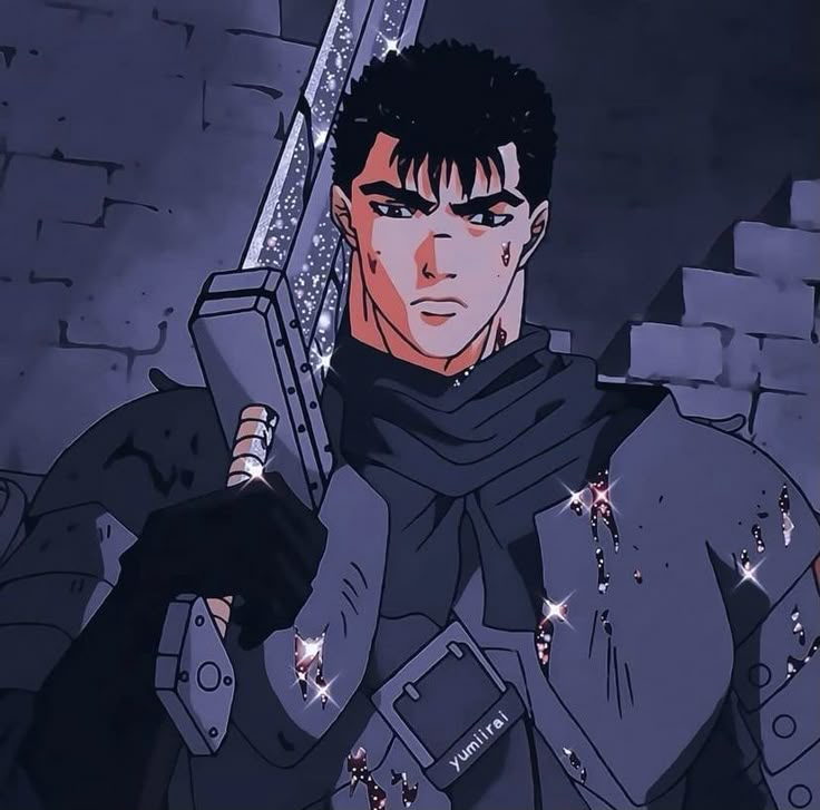 #berserk #guts #animeicons #anime #icons #pfp Wallpaper Discipline, Berserk Pfp, Grey Vision Board, Guts Pfp, Berserker Tattoo, Berserk 1997, Guts And Griffith, Berserk Anime 1997, The Black Swordsman