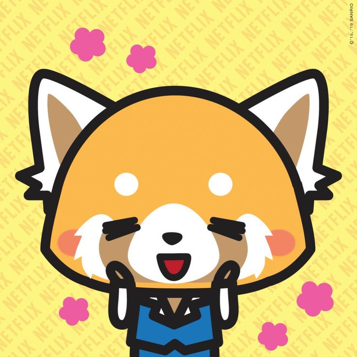 a red panda is standing in front of flowers with his hands behind his head and eyes closed