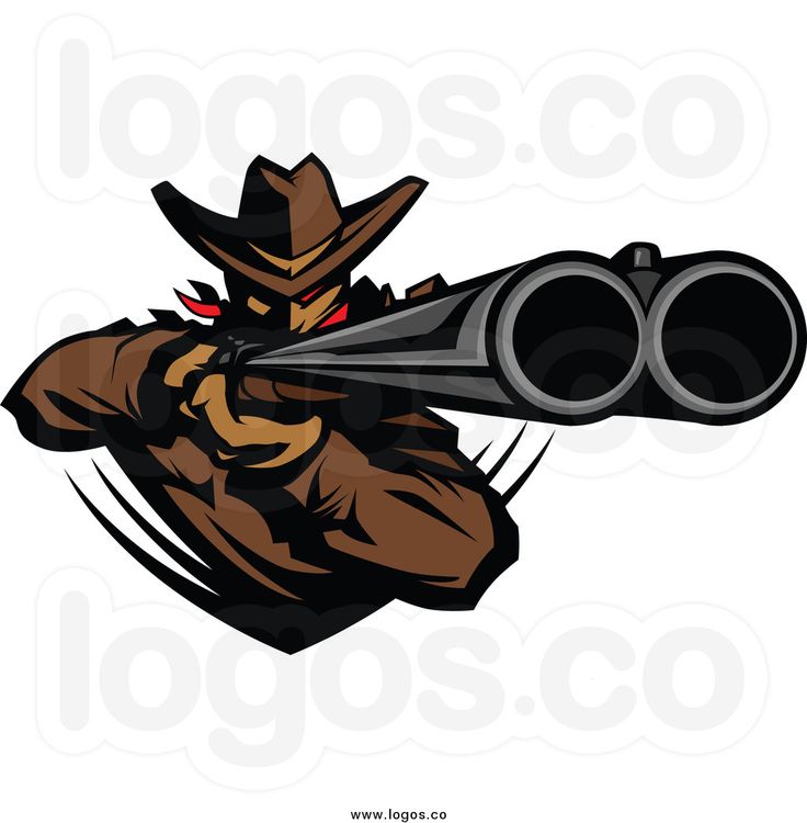 Outlaw Silhouette | Double Barrel Shotgun Clipart Double Barrel Shotgun, Double Barrel, Man Cave, Barrel, Clip Art, Sports, For Sale