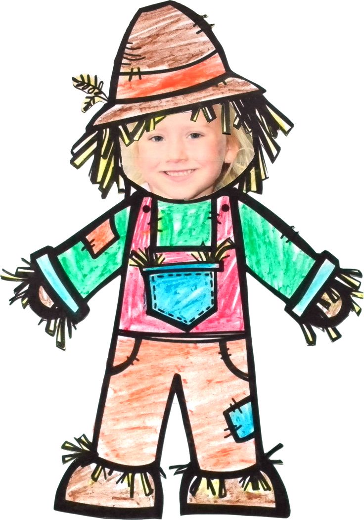 Scarecrow Cut Out Template