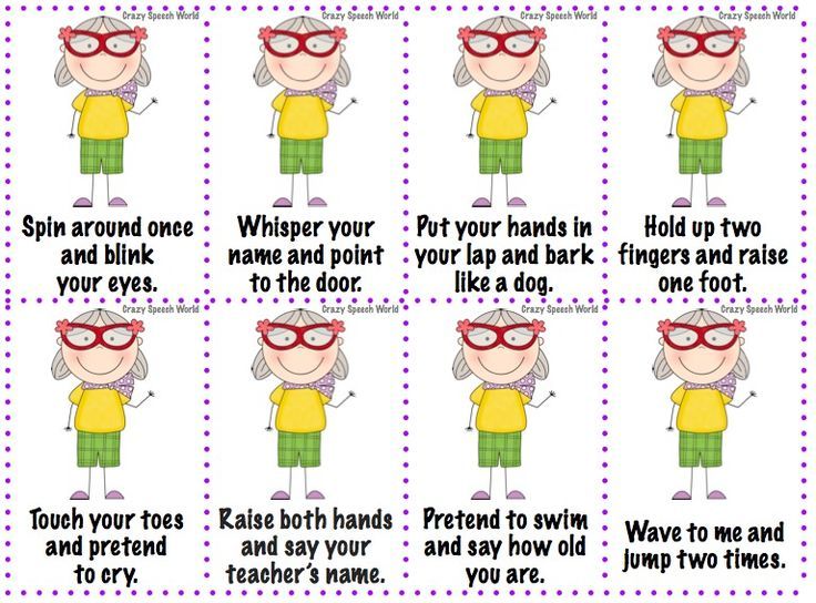 the instructions for how to put glasses on children's face and make them look like they