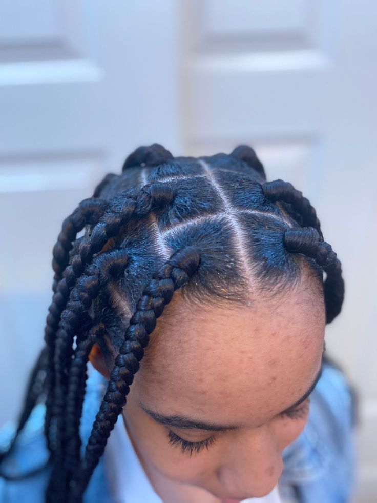 P Size Braids, Medium Size Braids, Coi Leray Braids, Coi Leray, Medium Size, Braids, Hair, Plaits