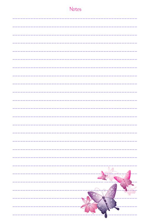 a paper with butterflies on it and lined lines in the middle that says, i love you