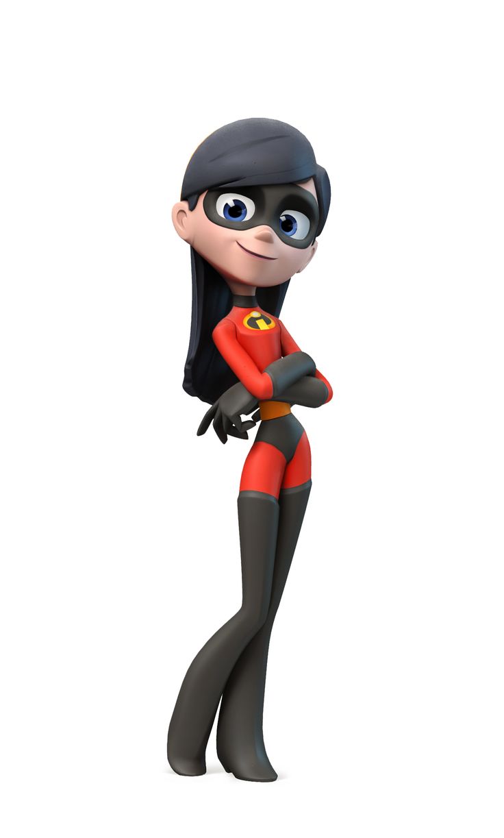 an animated character with black hair and red gloves, holding a heart shaped object in her hands