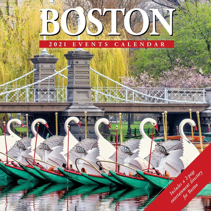 the boston event calendar features swan boats