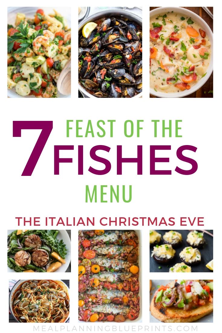 Feast Of The Seven Fishes Menu The Italian Christmas Eve Christmas Food Dinner Christmas Eve Dinner Menu Fish Dinner Recipes