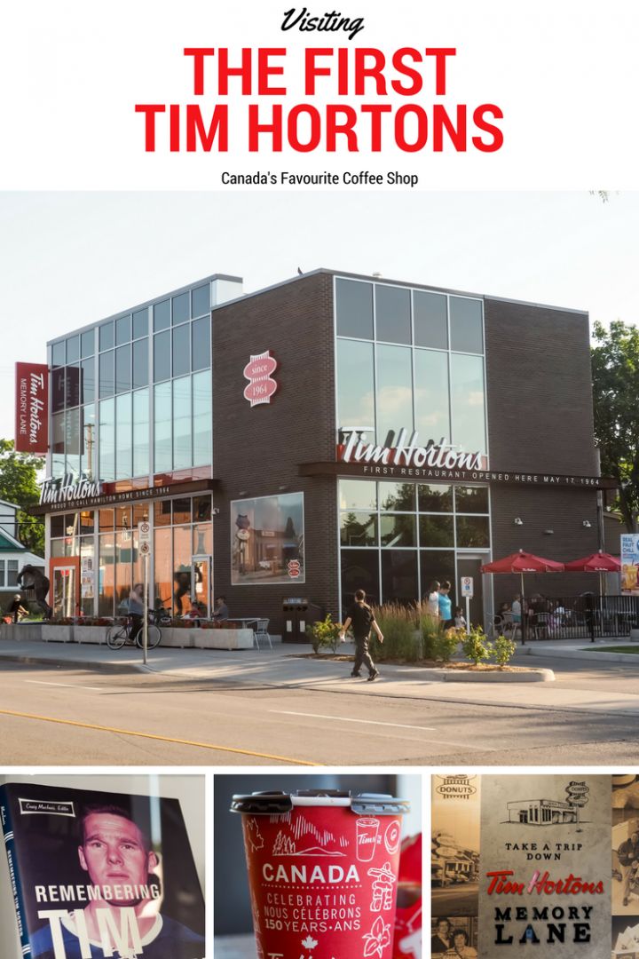 the first tim hortons coffee shop in canada