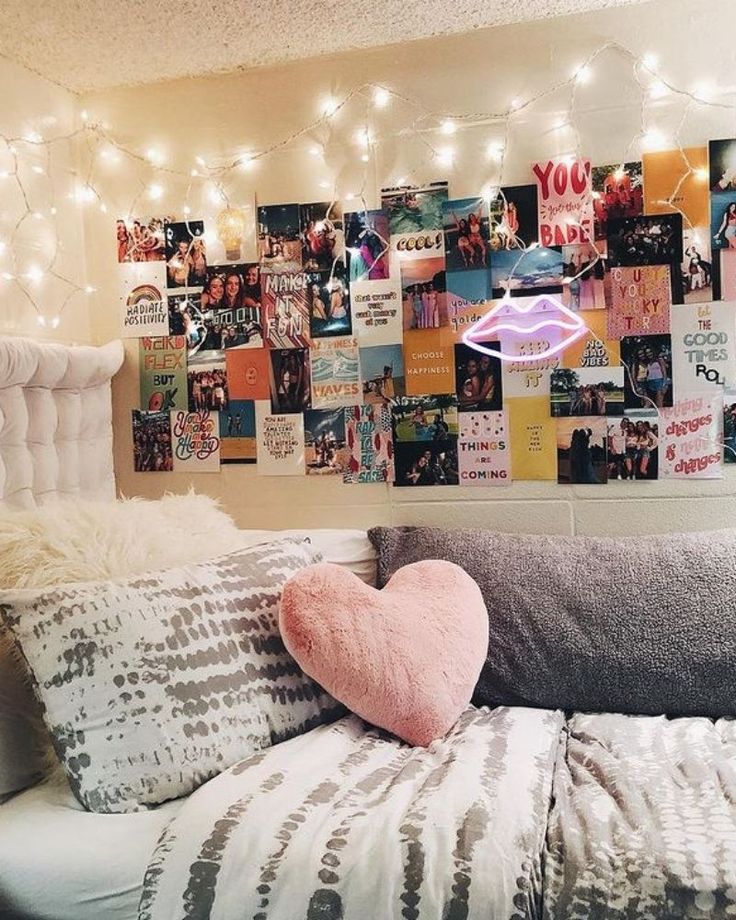 17+ Dorm Room Wall Decor Ideas That Look Pinterest Worthy | Dorm ...