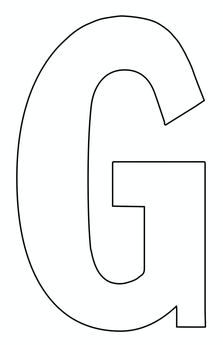 Letter G Coloring Pages - Preschool And Kindergarten D23 | Coloring ...