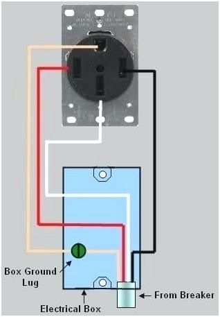 an electrical box and wiring diagram for a light switch