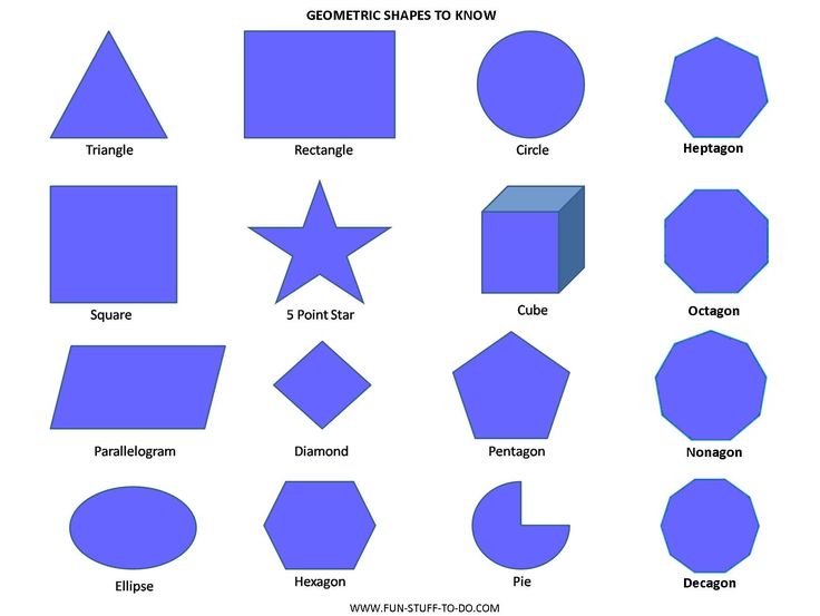 an image of different shapes that are in the shape of stars and rectangles