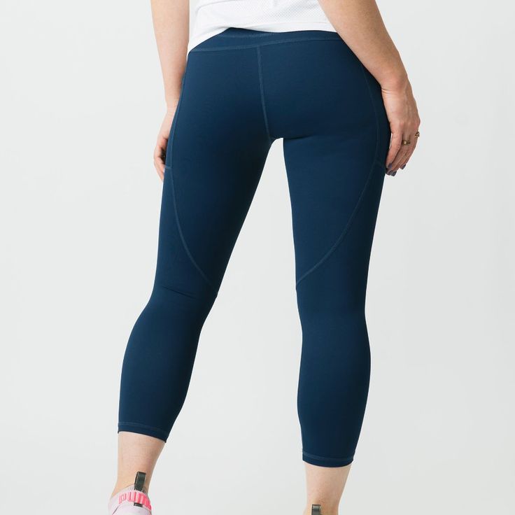 Zyia Active Nwot Light N Tight Pocket Capri Navy Sz 6-8 Listed Under Size 6 & 8 For Searching; Select Either Size To Purchase Mid-rise Go-dry Leggings, Sporty Blue Bottoms With Contoured Waistband, Blue Tight Go-dry Activewear, Blue Fitted Functional Bottoms, Blue Go-dry Tight Leggings, Fitted Functional Blue Bottoms, Blue Tight Go-dry Leggings, High Stretch Navy Workout Bottoms, Blue Compression Functional Pants