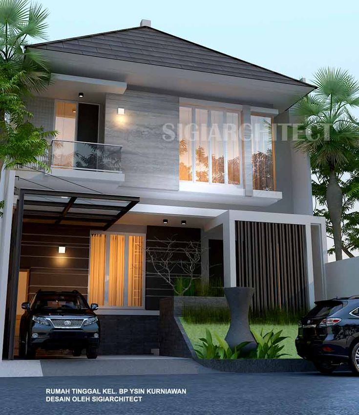 this is an artist's rendering of a two story house in the suburbs of singapore