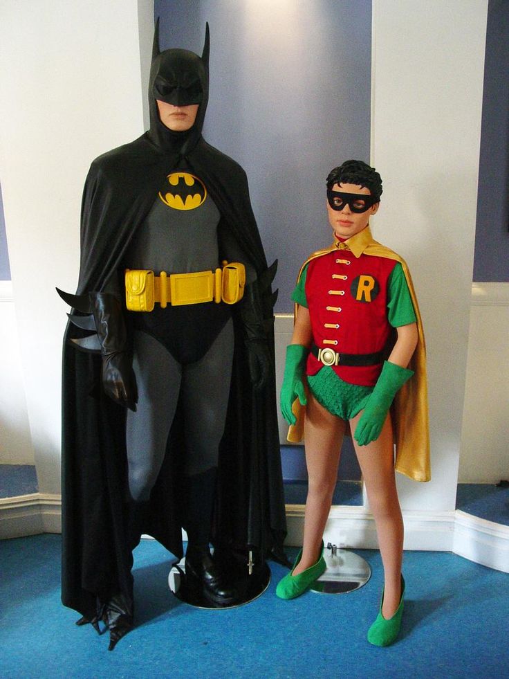 Batman and Robin Costumes for High School Play by darklord1967 on  DeviantArt | Robin costume, Robin halloween costume, Batman and robin  costumes