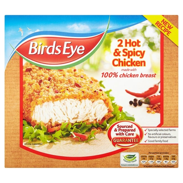 bird's eye chicken sandwich mix