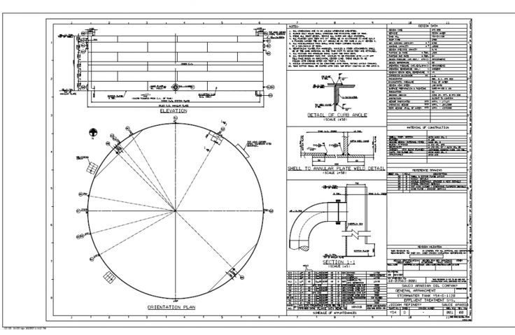 a blueprint drawing of a circular wheel with measurements on the front and back sides